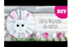 Manualidades de Pascua - Conejo bonito en papel (FÁCIL) - Actividades manuales DIY Pascua – 10doigts.fr