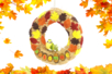 Autumn Color Wreath - 1 - Autumn Crafts - 10doigts.com - Autumn Crafts – 10doigts.fr