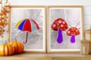 Autumn Foil Art - 1 - Autumn Crafts - 10doigts.com - Autumn Crafts – 10doigts.fr