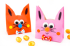 Manualidades Infantiles Pascua Bolsa Conejo Kraft - Actividades manuales DIY Pascua – 10doigts.fr