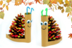 Bricolaje Caracol Manzana Piña Otoño - Actividades manuales Otoño – 10doigts.fr