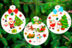 EASY Christmas Ornaments with Stickers - 1 - Christmas Tree Ornement Crafts - 10doigts.com - Christmas Tree Ornement Crafts – 10doigts.fr