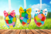 Huevo de Pascua para colgar - Pegamento Escolar – 10doigts.fr