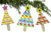 Abeto de Navidad con pajitas de cartón - Accesorios en madera – 10doigts.fr