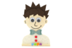 Wooden Busts with Base - 6 Pieces - 2 - Wooden Shapes - 10doigts.com - Wooden Shapes – 10doigts.fr