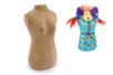 Paper Mâché Bust - 1 - Cardboard Decorations - 10doigts.com - Cardboard Decorations – 10doigts.fr