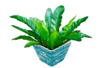 Wooden Plant Pot, 11 cm - 3 - Mosaic Supports - 10doigts.com - Mosaic Supports – 10doigts.fr