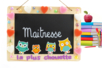 Pizarra Maestra la más chula - Tizas, pizarras, pizarrones – 10doigts.fr