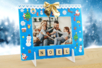 Marco de Navidad Infantil con Gomets - Actividades manuales bricolajes de Navidad – 10doigts.fr