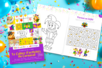 Cuaderno Actividad Carnaval Niños - Actividades manuales Carnaval, Martes de Carnaval – 10doigts.fr