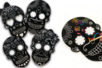 Calaveras Scratch Masks - 4 Pieces - 1 - Creative Masks for Kids - 10doigts.com - Creative Masks for Kids – 10doigts.fr