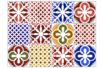baldosas de cemento mosaicos - Plantilla friso – 10doigts.fr