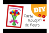 Tarjeta ramo de flores para el Día de la Madre - Manualidades día de la madre – 10doigts.fr