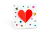 carta mensaje mamá corazón - Tarjetas Día de la Madre – 10doigts.fr