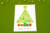Christmas Card with Bubble Wrap - 3 - Handmade Christmas Card Activities - 10doigts.com - Handmade Christmas Card Activities – 10doigts.fr