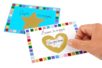 Golden Scratch Stickers - 36 pcs - 3 - Scratch Stickers - 10doigts.com - Scratch Stickers – 10doigts.fr
