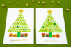 Christmas Card with Bubble Wrap - 1 - Handmade Christmas Card Activities - 10doigts.com - Handmade Christmas Card Activities – 10doigts.fr