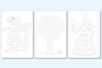 Cartas para decorar con copos de maíz - Copos de maíz – 10doigts.fr