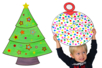 cartas de navidad gigantes - Kits creativos de Navidad para los niños – 10doigts.fr