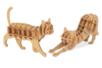 Cardboard Cat to Assemble - 1 - Cardboard Models - 10doigts.com - Cardboard Models – 10doigts.fr
