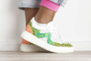 zapatos decopatch - Actividades manuales de vernis-collage: decora y personaliza tus objetos – 10doigts.fr