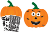 Large Pumpkins + Stickers - 10 Pieces - 1 - Halloween Craft Kits - 10doigts.com - Halloween Craft Kits – 10doigts.fr