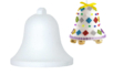 campana de poliestireno blanco - Poliestireno - Soportes a decorar – 10doigts.fr