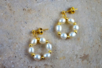 Gold Ear Studs - 10 Pieces - 2 - Earrings - 10doigts.com - Earrings – 10doigts.fr