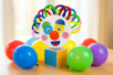 Giant clown - 1 - Carnival, Mardi Gras Crafts - 10doigts.com - Carnival, Mardi Gras Crafts – 10doigts.fr