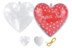 corazón a suspender - Formas a garnir - Plastique – 10doigts.fr