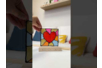 corazón vitral actividad niño fácil - Manualidades día de la madre – 10doigts.fr