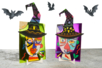 collage picasso halloween sorcière - Actividades manuales Halloween – 10doigts.fr