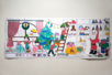 Giant Coloring Mural - Christmas - 3 - Coloring Shapes and Drawings - 10doigts.com - Coloring Shapes and Drawings – 10doigts.fr