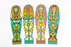 Large Coloring Sarcophagi - 6 Pieces - 3 - Coloring Shapes and Drawings - 10doigts.com - Coloring Shapes and Drawings – 10doigts.fr