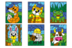 Coloring by Numbers: Choose Your Theme - 7 - Coloring Shapes and Drawings - 10doigts.com - Coloring Shapes and Drawings – 10doigts.fr