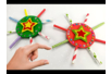 Christmas Star with Paper Straws - 2 - Christmas Tree Ornement Crafts - 10doigts.com - Christmas Tree Ornement Crafts – 10doigts.fr