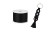 Cordon polyester queue de rat noir macramé - Cuerda de cola de ratón – 10doigts.fr