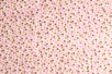 Tirón de tela de algodón impreso (43 x 53 cm) - Lunares rosa y marrón - Telas en ofertas – 10doigts.fr