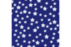cupón de tela azul con estrella blanca - Telas en ofertas – 10doigts.fr