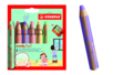 WOODY Pastel Colored Pencils + 1 Free Sharpener - 2 - Colored Pencils - 10doigts.com - Colored Pencils – 10doigts.fr