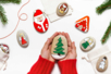 crea pintura en piedras navidad - Pinturas en tonos navideños – 10doigts.fr