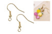Pendientes de oro - 6 unidads - Pendientes – 10doigts.fr