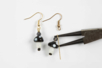 Pendientes de oro con perlas - Pendientes – 10doigts.fr