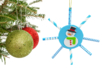 décoración árbol DIY niños Navidad - Actividades manuales de Navidad – 10doigts.fr