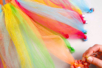Tulle Fabric, Assorted Colors - 10 Rolls - 4 - Tulle - 10doigts.com - Tulle – 10doigts.fr