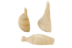 media mini jarrones de madera - Deco en madera cruda – 10doigts.fr