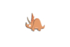 dinosaurio 3D - Gomets animales – 10doigts.fr
