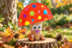DIY champiñón otoño niños - Manualidades otoñales – 10doigts.fr