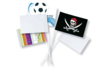 Banderas blancas para decorar - Globos, guirnaldas, serpentinas – 10doigts.fr