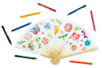 My Colorful Summer Fan - 3 - Drawing Crafts: Tutorials Suitable from a Young Age - 10doigts.com - Drawing Crafts: Tutorials Suitable from a Young Age – 10doigts.fr